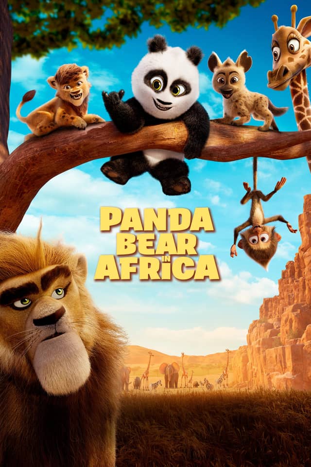 Panda Bear in Africa poster image