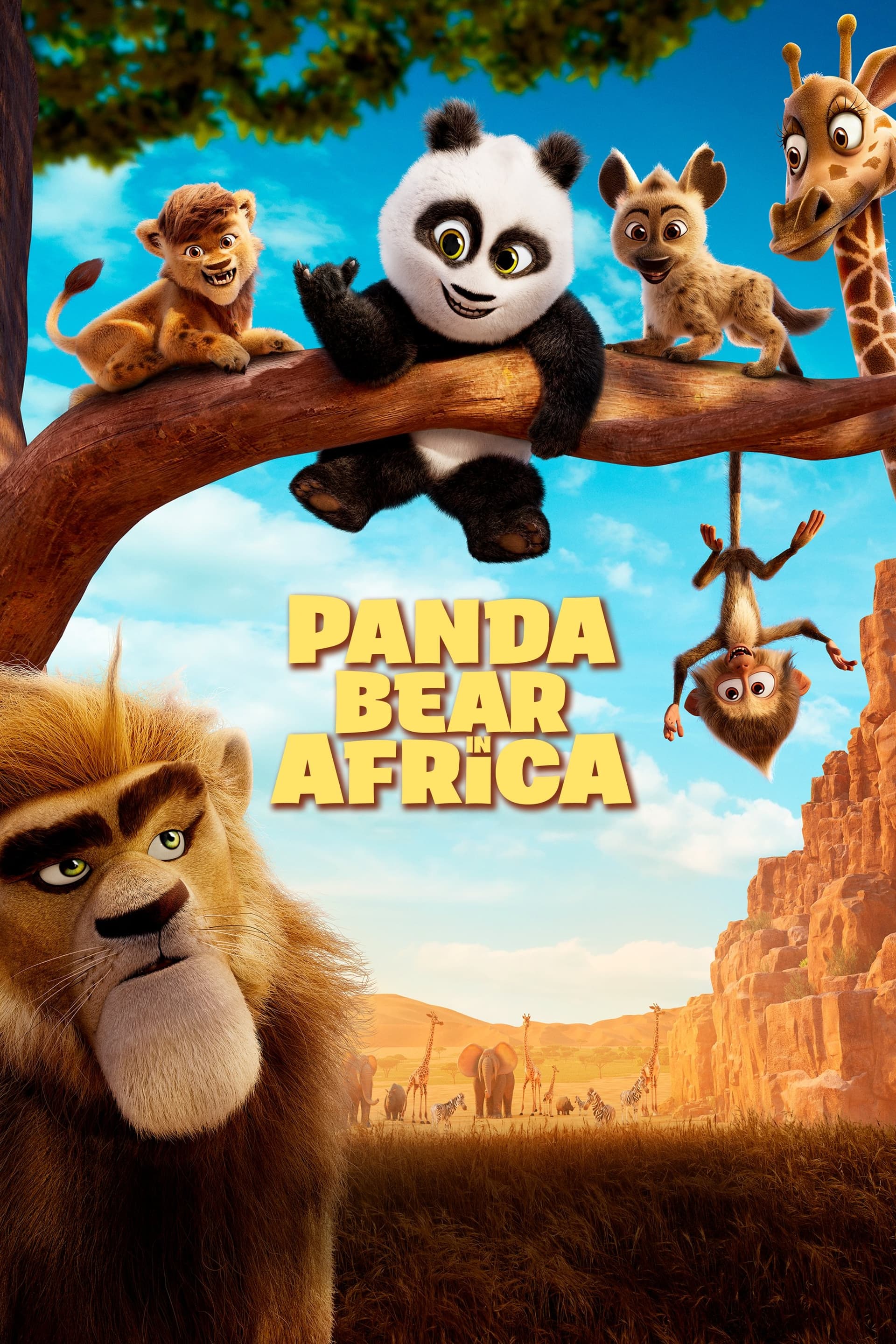 Panda Bear in Africa poster image