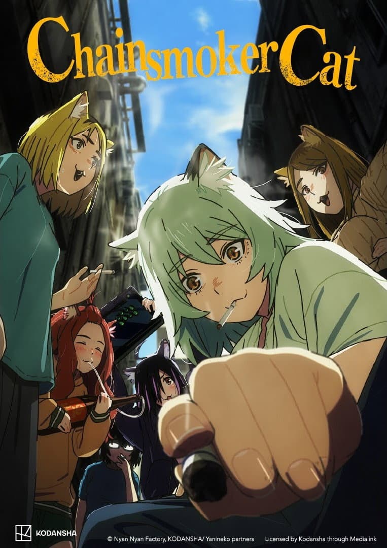 Chainsmoker Cat poster image