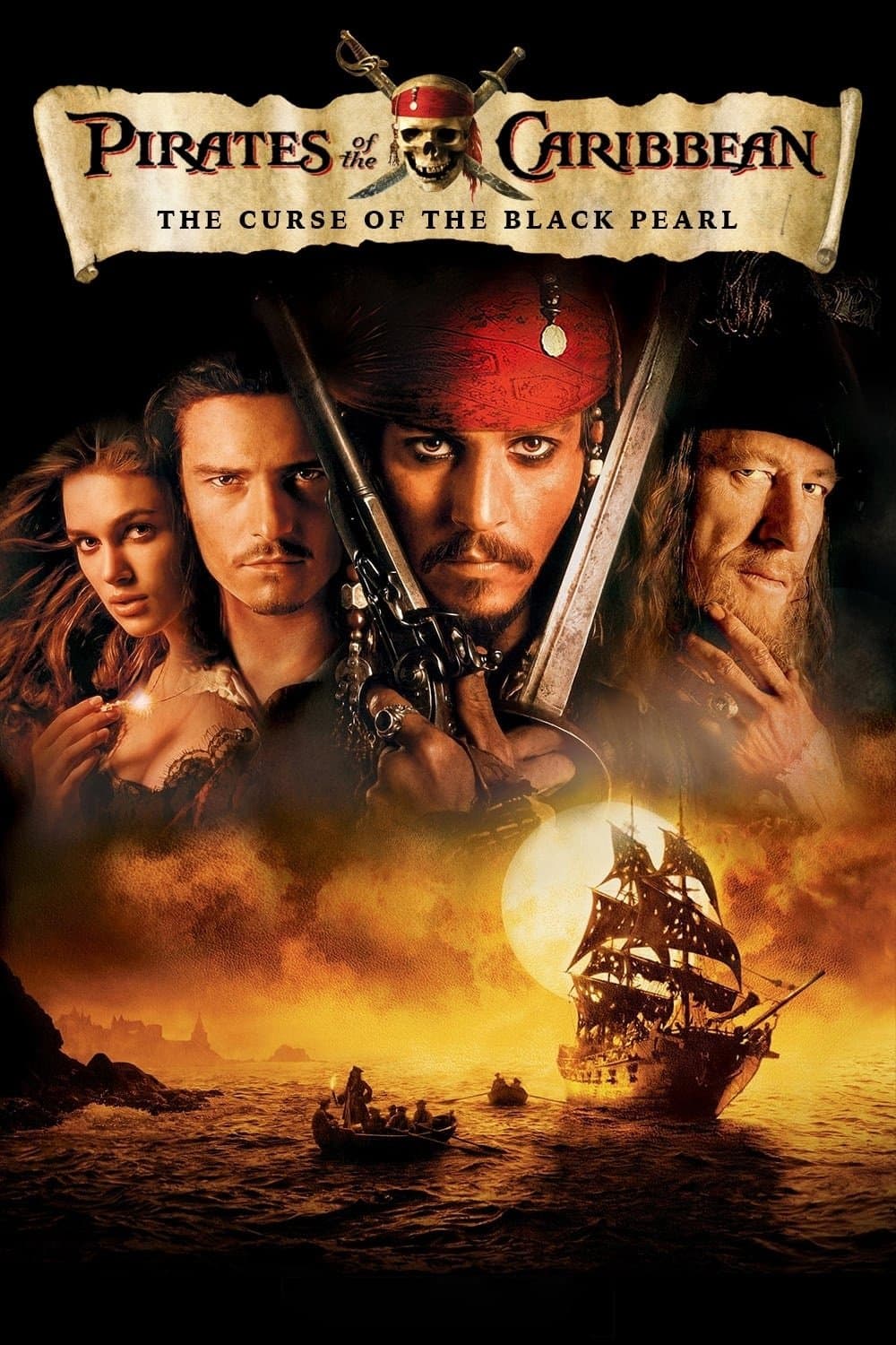 Pirates of the Caribbean: The Curse of the Black Pearl poster image