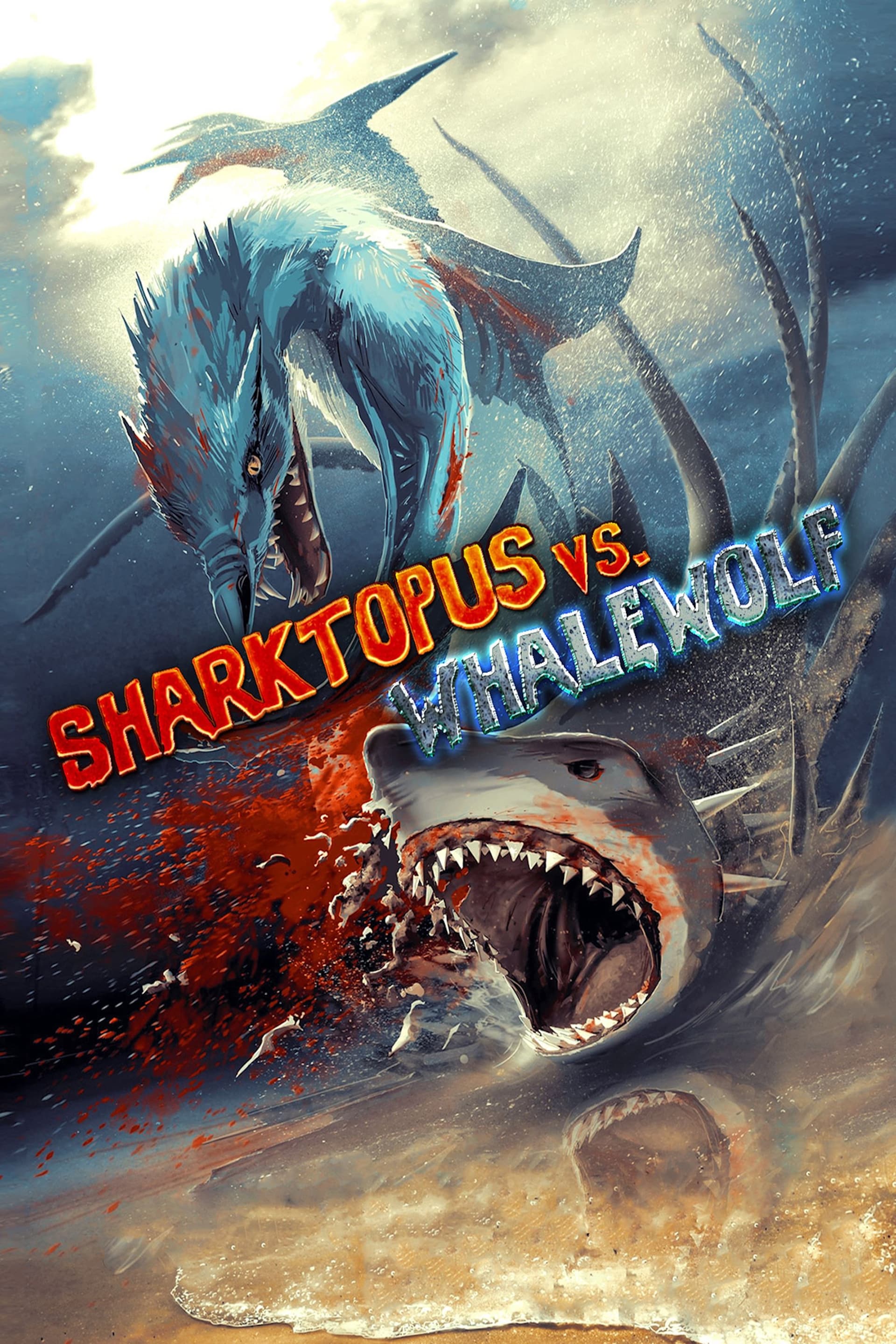 Sharktopus vs. Whalewolf poster image